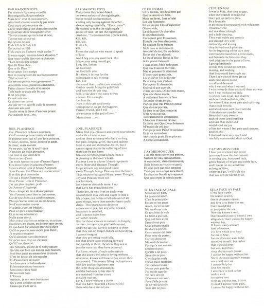 Collegium Records (3) COL83 03 - Toronto Consort - la Chanson Fr - Image 7