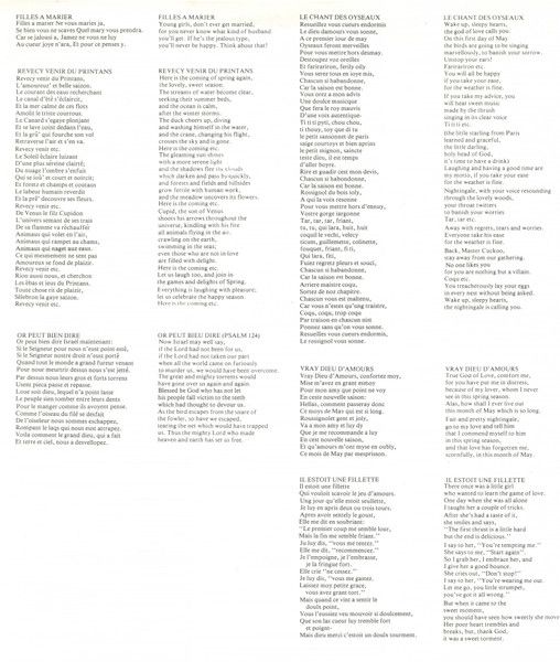 Collegium Records (3) COL83 03 - Toronto Consort - la Chanson Fr - Image 8