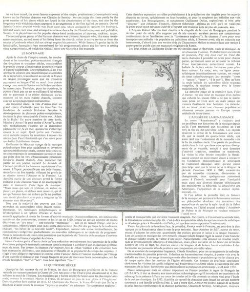 Collegium Records (3) COL83 03 - Toronto Consort - la Chanson Fr - Image 10