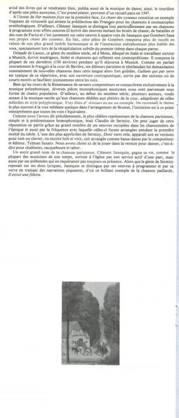 Collegium Records (3) COL83 03 - Toronto Consort - la Chanson Fr - Image 11