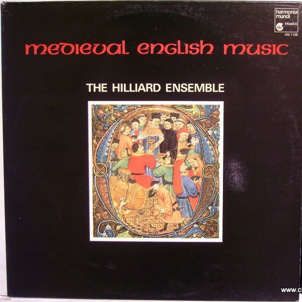 harmonia mundi France HM 1106 - The Hilliard Ensemble - Medieval