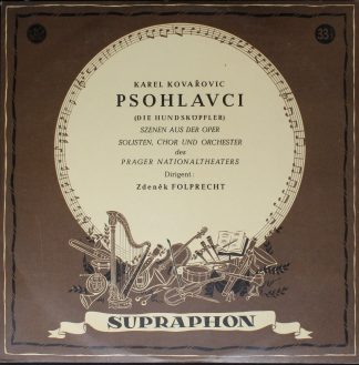 Supraphon LPV - 146 - Karel Kovařovic, Orchestr Národního Divadl