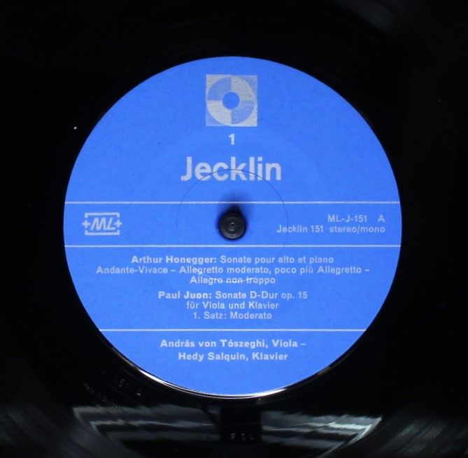 Jecklin Jecklin 151 - Andràs von Tòszeghi, Hedy Salquin, Paul Ju - Image 5