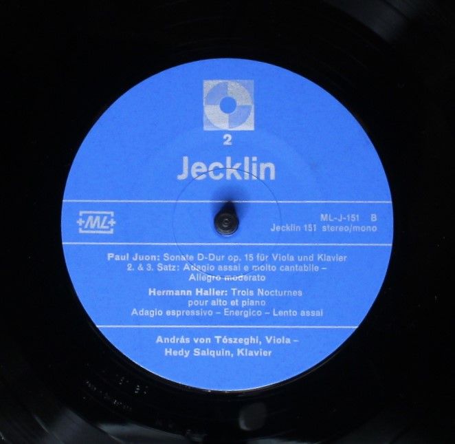 Jecklin Jecklin 151 - Andràs von Tòszeghi, Hedy Salquin, Paul Ju - Image 6