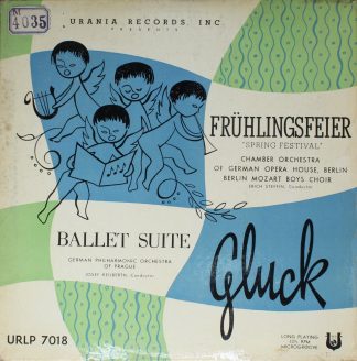 Urania Records (3) URLP 7018 - Christoph Willibald Gluck - Frühl