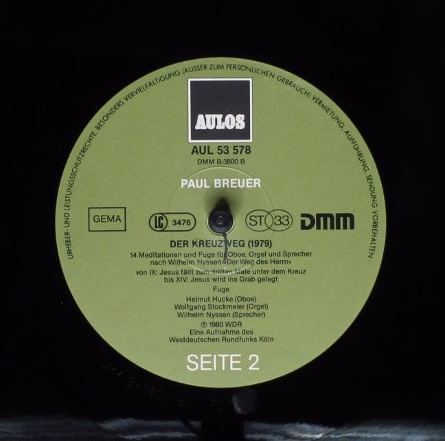 AULOS AUL 53578 - Paul Breuer - Der Kreuzweg: 14 Meditationen Fü - Image 4