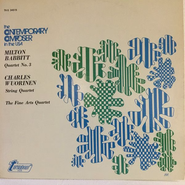 Turnabout TV-S 34515 - Milton Babbitt, Charles Wuorinen, The Fin