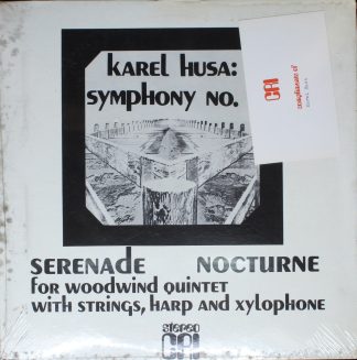 Composers Recordings, Inc. CRI SD 261 - Karel Husa - Symphony No
