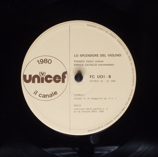 UNICEF Il Canale FC - U 01/2 - Antonio Vivaldi, Pietro Antonio L - Image 8