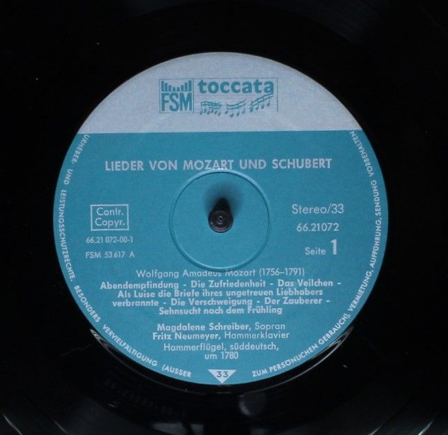 FSM FSM 53617 toc - Wolfgang Amadeus Mozart, Franz Schubert, Mag - Image 3