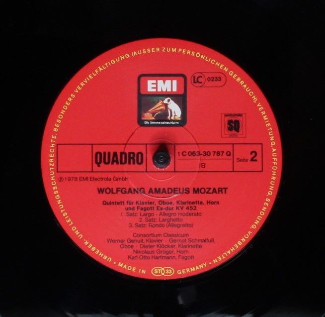 His Master's Voice 1C 063-30 787 - Wolfgang Amadeus Mozart, Ludw - Image 4