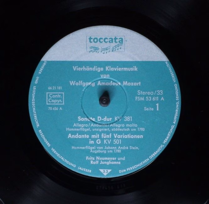 FSM FSM 53611 toc - Wolfgang Amadeus Mozart, Fritz Neumeyer, Rol - Image 3