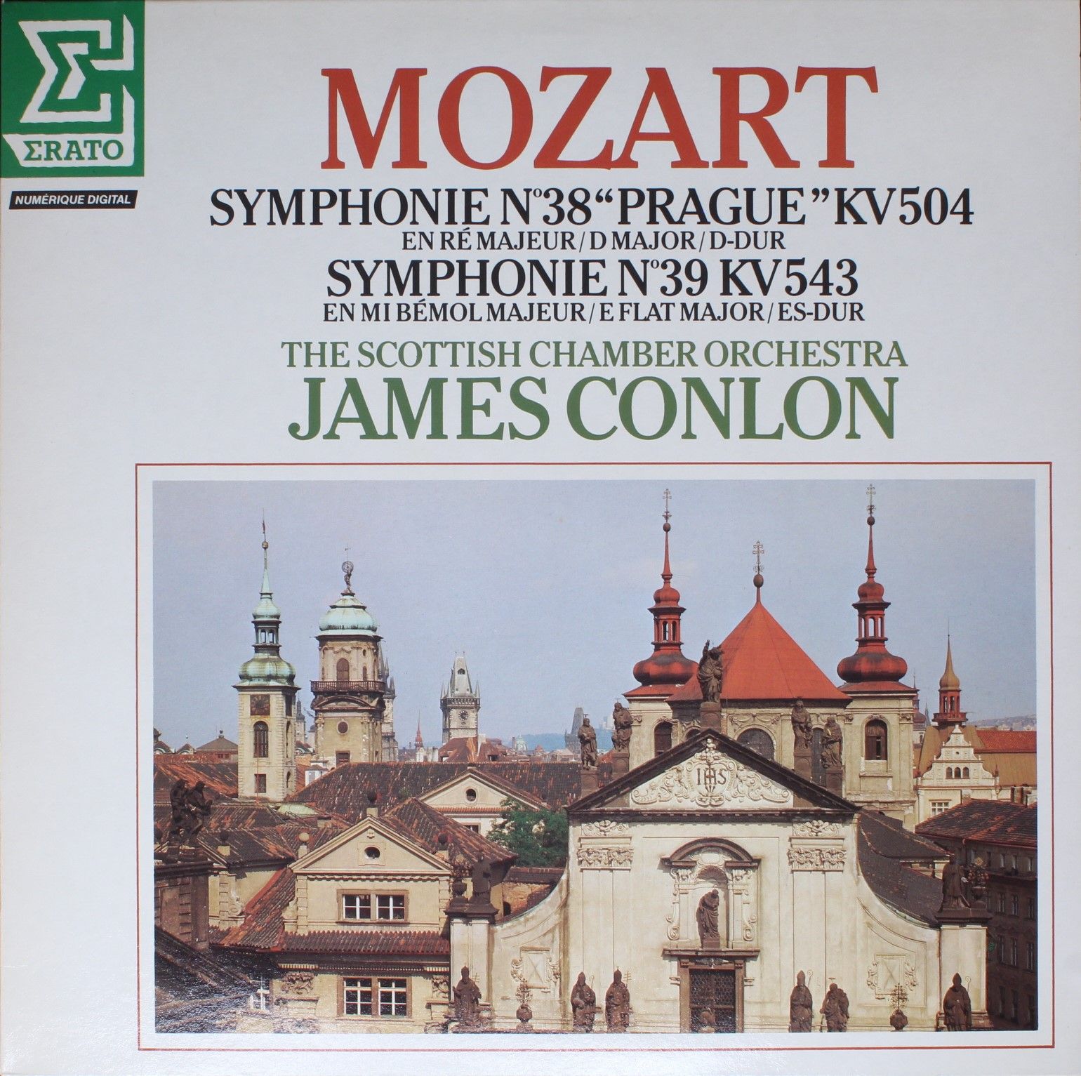 Erato 75180 - Wolfgang Amadeus Mozart, Scottish Chamber Orchestr