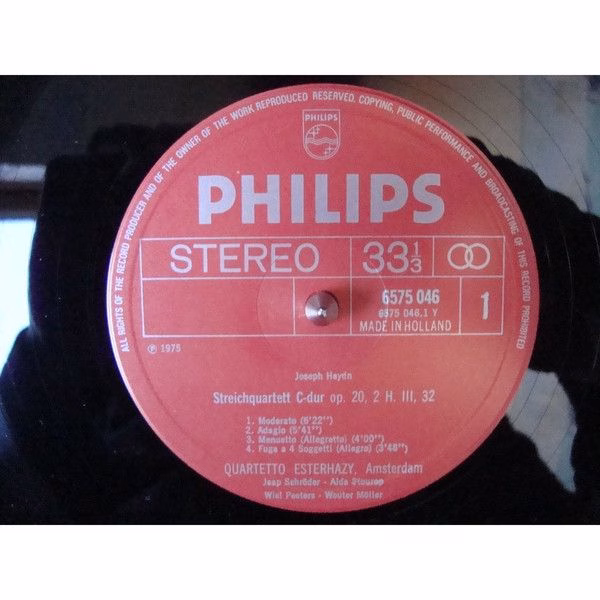 Philips 6575 046 - Joseph Haydn, Quartetto Esterházy - Streichqu - Image 3