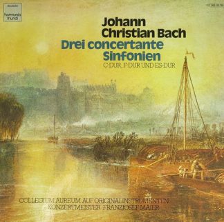 Deutsche Harmonia Mundi 1 C 065-99 790 - Johann Christian Bach,