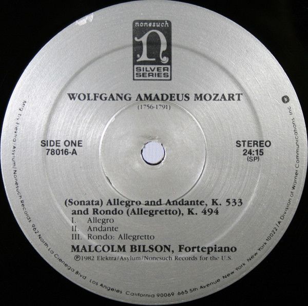 Nonesuch Silver Series 9 78016-1 - Malcolm Bilson - Music Of Hay - Image 3