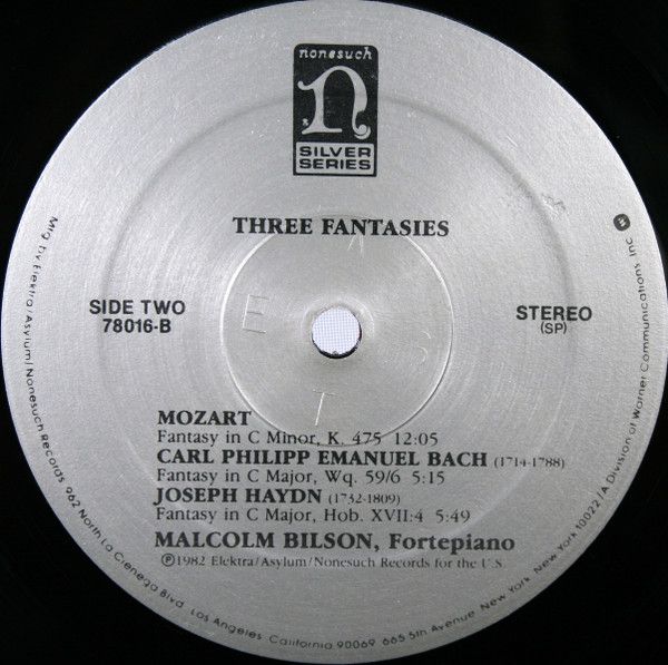 Nonesuch Silver Series 9 78016-1 - Malcolm Bilson - Music Of Hay - Image 4