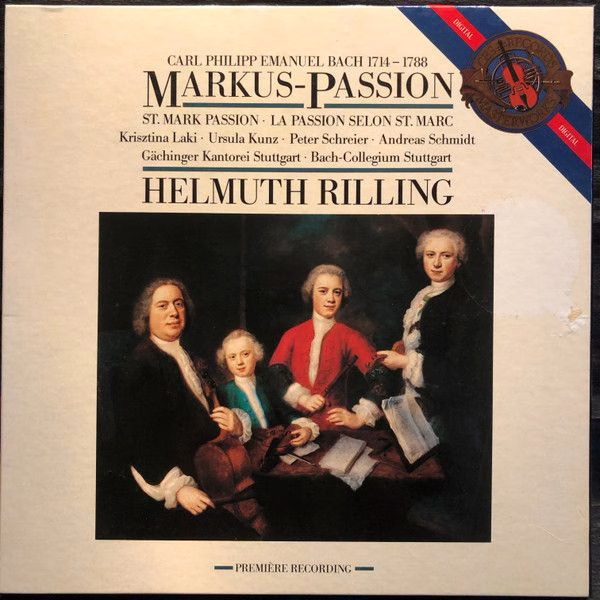 CBS Masterworks I2M 42511 - Carl Philipp Emanuel Bach, Krisztina