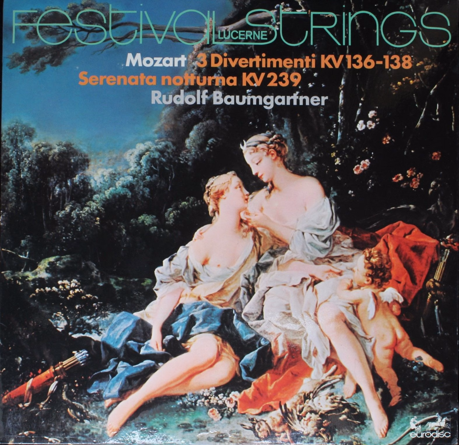 Eurodisc SQ 27 269 MK - Wolfgang Amadeus Mozart, Rudolf Baumgart
