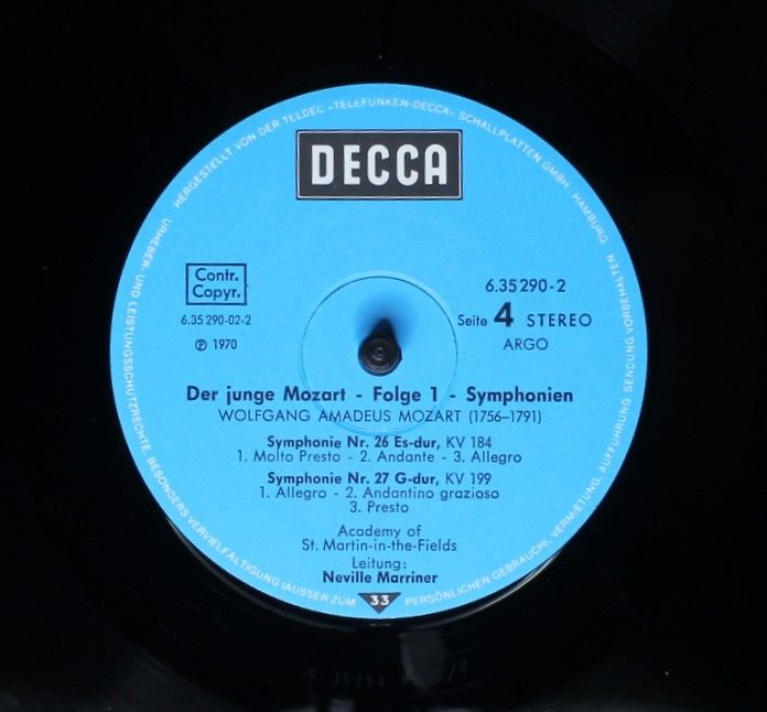 DECCA 6.35290 EK - Wolfgang Amadeus Mozart, Sir Neville Marriner - Image 8