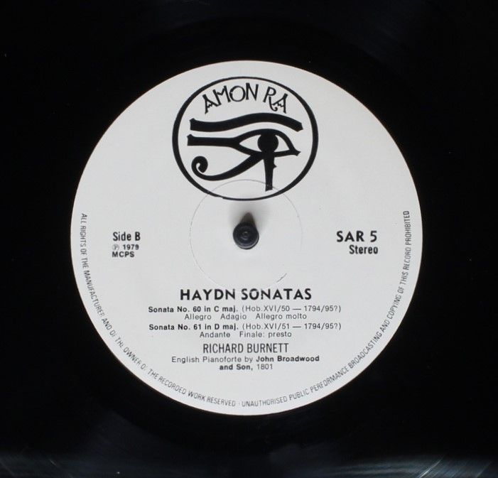 Amon Ra SAR 5 - Joseph Haydn, Richard Burnett (3) - Haydn Sonata - Image 4