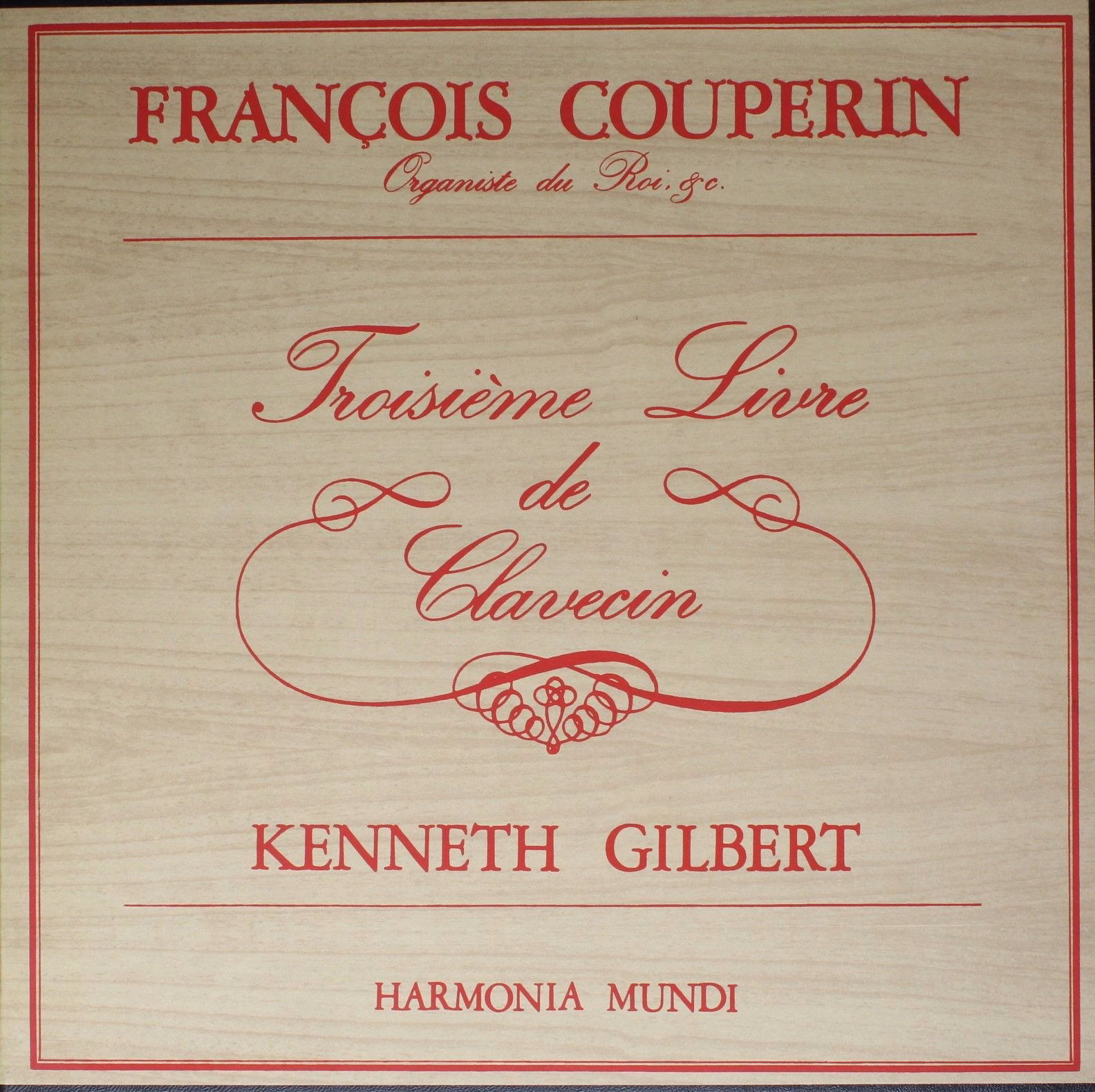 Harmonia Mundi HM4-359/360/361/362 - François Couperin, Kenneth