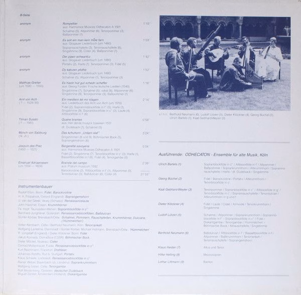 FSM 63 210 - Odhecaton - Der Baur Will Tanzen - Musik Um Den Bau - Image 4