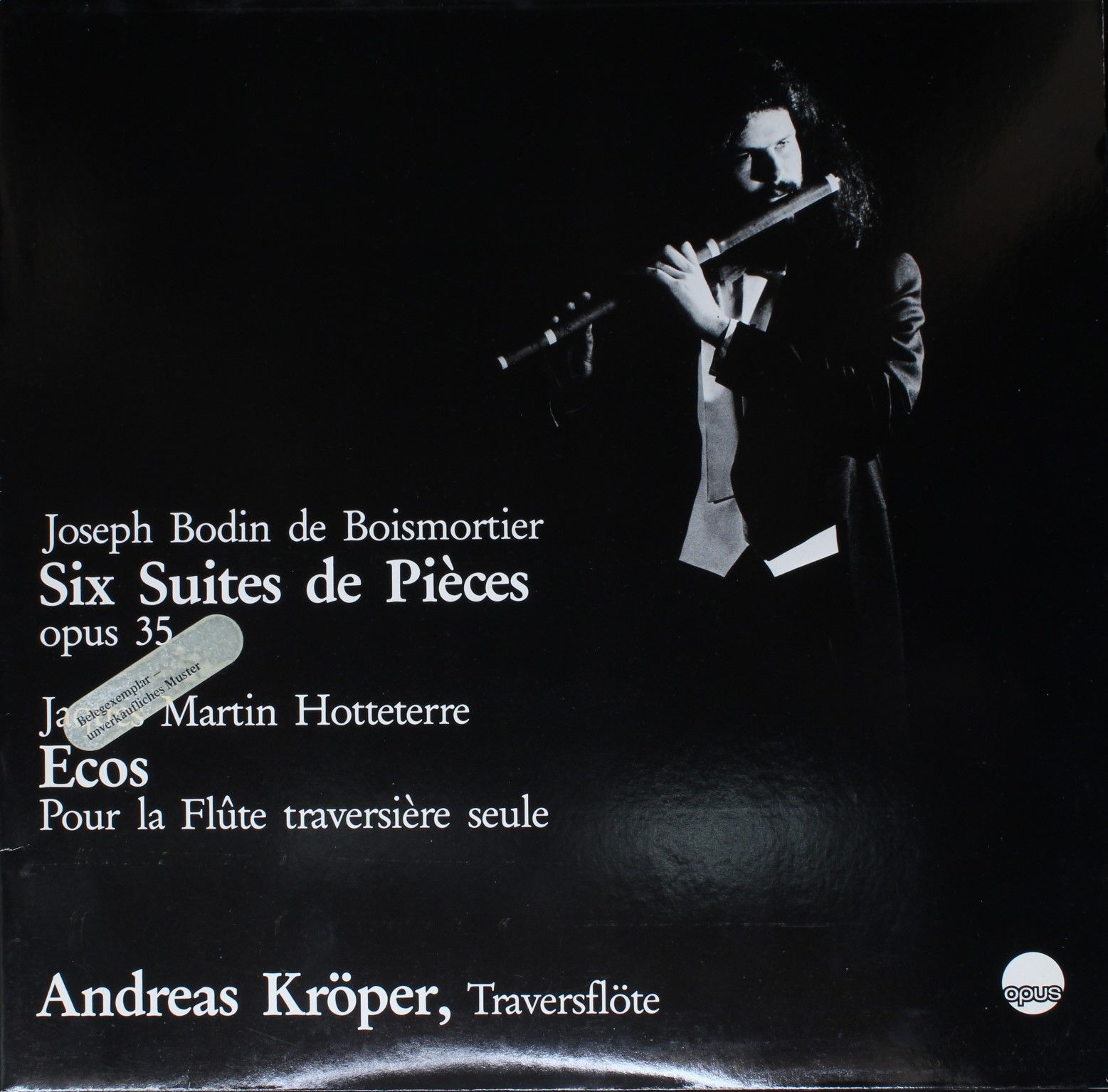 Opus 7033 - Joseph Bodin de Boismortier, Jacques Martin Hotteter