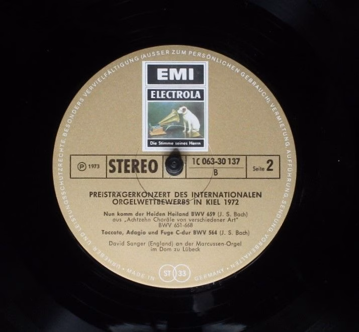 His Master's Voice 1 C 063-30 137 - David Sanger (2), Elly Kooim - Image 4