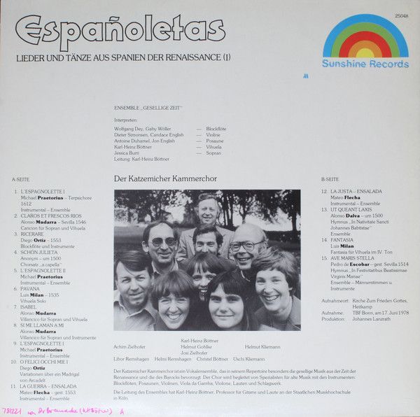 EMI Electrola F 666.501 - Karl-Heinz Böttner, Ensemble "Gesellig - Image 2