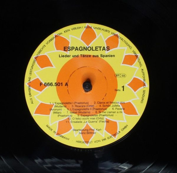 EMI Electrola F 666.501 - Karl-Heinz Böttner, Ensemble "Gesellig - Image 5