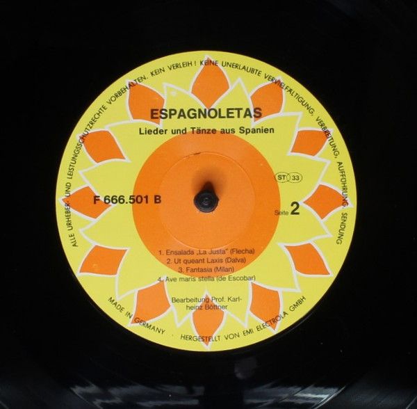 EMI Electrola F 666.501 - Karl-Heinz Böttner, Ensemble "Gesellig - Image 6