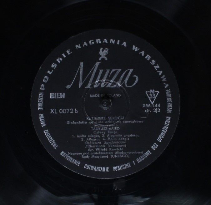 Polskie Nagrania Muza XL 0072 - Witold Lutoslawski, Kazimierz Se - Image 4