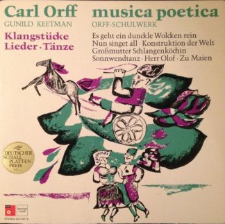 BASF 20 21027-8 - Carl Orff, Gunild Keetman - Musica Poetica Tei