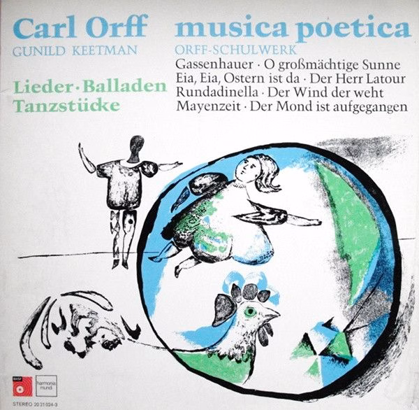 BASF 20 21 024-3 - Carl Orff, Gunild Keetman - Musica Poetica O