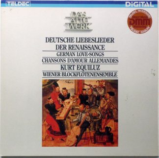 TELDEC 6.42808 - Kurt Equiluz, Wiener Blockflötenensemble - Deut