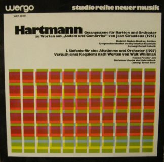 WERGO WER 60061 - Karl Amadeus Hartmann - Gesangsszene Für Barit
