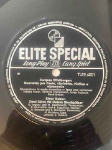 Elite Special TLPE 6001 - Jacques Wildberger, Klaus Huber, Rudol - Image 3