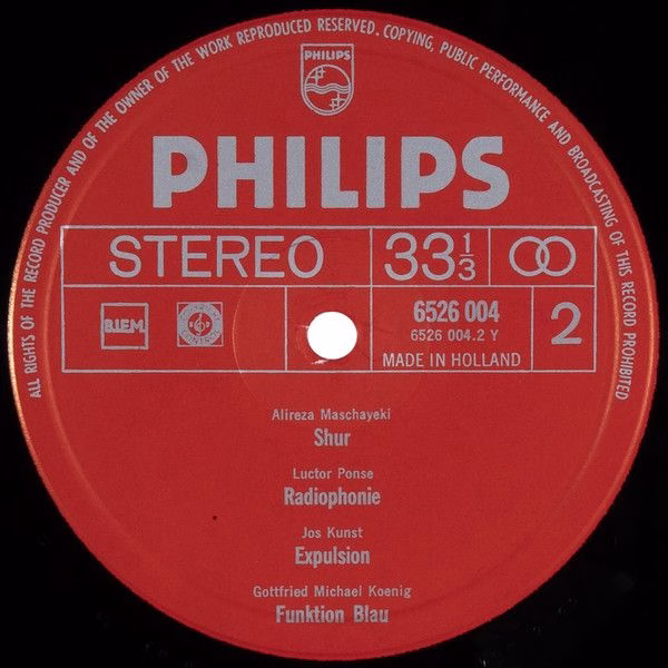 Philips 6740 001 - Various - Electronic Panorama: Paris, Tokyo, - Image 8