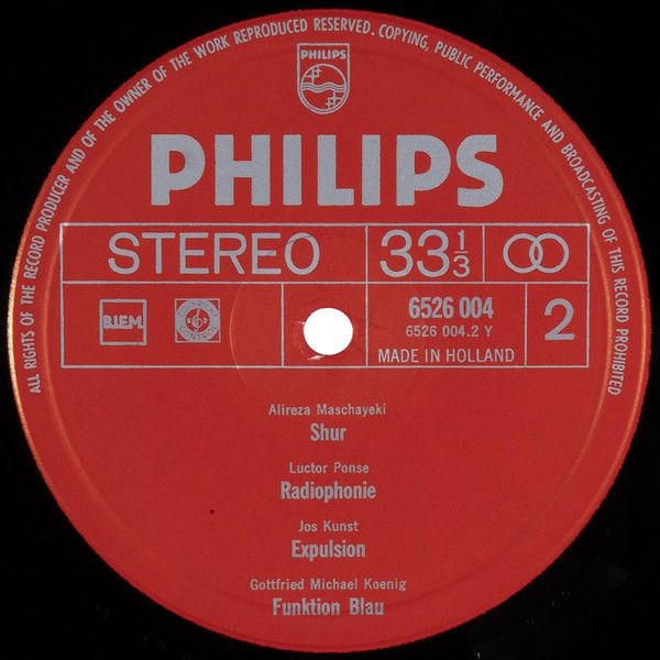 Philips 6740 001 - Various - Electronic Panorama: Paris, Tokyo, - Image 8