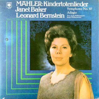 CBS Masterworks 76475 - Gustav Mahler, Leonard Bernstein, Janet