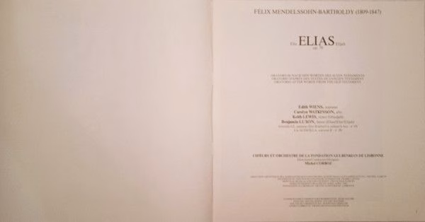 Erato NUM 751473 - Felix Mendelssohn-Bartholdy, Chorus Of The Gu - Image 10