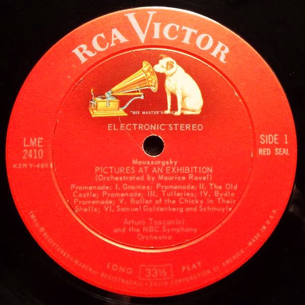 RCA Victor LME 2410 - Modest Mussorgsky, Maurice Ravel, Arturo T - Image 3