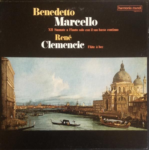 Harmonia Mundi HM 974-76 - Benedetto Marcello, René Clemencic -