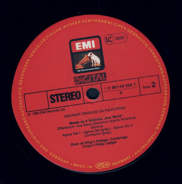 Die Stimme Seines Herrn 1C 067-43 029 - Giovanni Pierluigi da Pa - Image 5