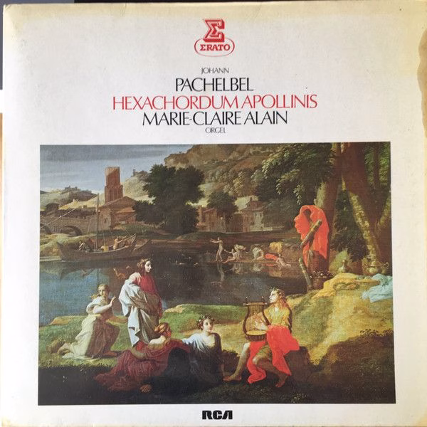 Erato ZL 30572 - Johann Pachelbel, Marie-Claire Alain - Hexachor