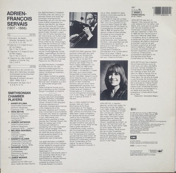 deutsche harmonia mundi Digital 7 49009 1 - Adrien-François Serv - Image 2