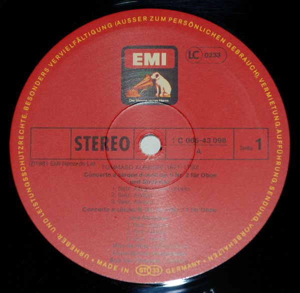 Die Stimme Seines Herrn 1 C 065-43 098 - Han de Vries, Alma Musi - Image 3