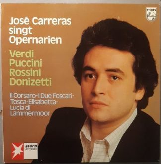 Philips 6598 533 - José Carreras, Giuseppe Verdi, Giacomo Puccin