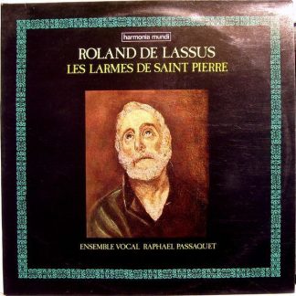 Harmonia Mundi HMU 961 - Roland De Lassus, Ensemble Vocal Raphaë